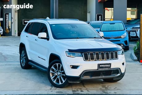White 2018 Jeep Grand Cherokee Wagon Limited (4X4)