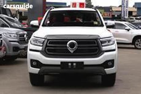 White 2025 GWM Cannon Dual Cab Utility Ultra (4X4)