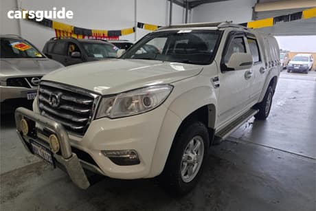 White 2018 Great Wall Steed Dual Cab Utility (4X4)