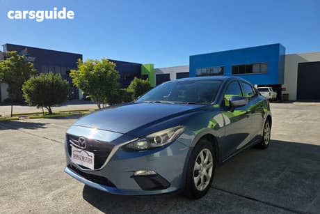 Blue 2014 Mazda 3 Sedan Neo