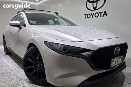 Gold 2022 Mazda 3 Hatchback G25 Astina