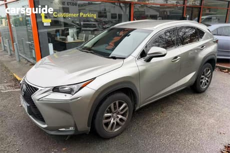 Silver 2015 Lexus NX200T Wagon Luxury (Fwd)