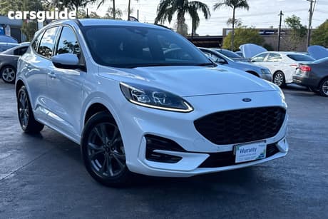 White 2023 Ford Escape Wagon St-Line (Fwd)