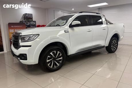 White 2026 GWM Cannon Dual Cab Utility Ultra (4X4)