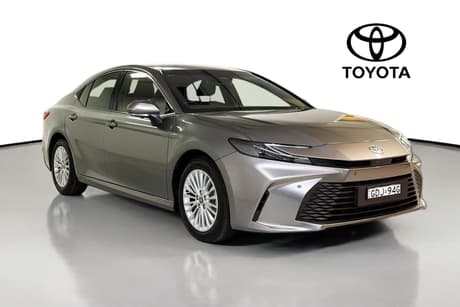 Silver 2025 Toyota Camry Sedan Ascent Hybrid
