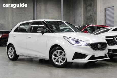 White 2023 MG MG3 Hatchback Core