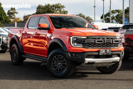 Orange 2023 Ford Ranger Double Cab Pick Up Raptor 3.0 (4X4)