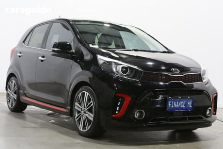Black 2020 Kia Picanto Hatchback Gt-Line