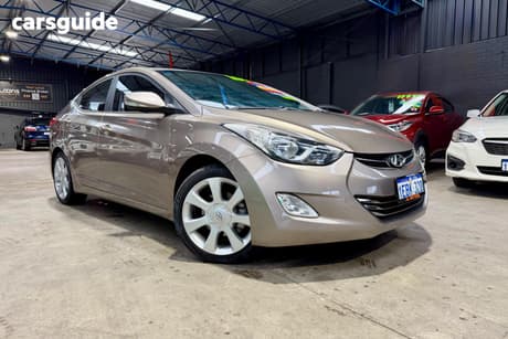 Bronze 2012 Hyundai Elantra Sedan Premium