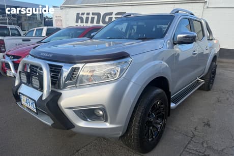 Grey 2016 Nissan Navara Dual Cab Utility St-X (4X4) (Sunroof)