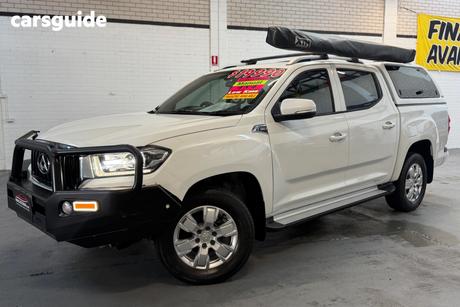 White 2018 LDV T60 Double Cab Utility Pro (4X4)