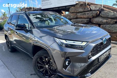 Grey 2022 Toyota RAV4 Wagon Xse (Awd) Hybrid