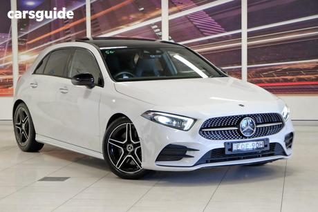White 2021 Mercedes-Benz A250 Hatchback 4Matic