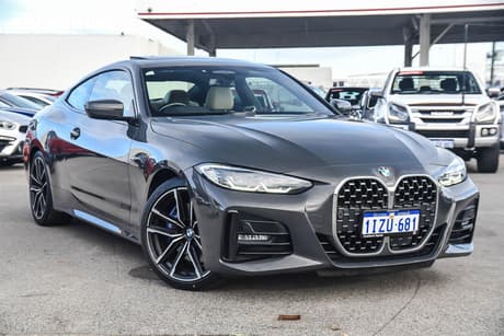 Grey 2021 BMW 430I Coupe M Sport