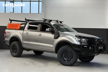 Silver 2016 Ford Ranger Dual Cab Utility Xlt 3.2 (4X4)