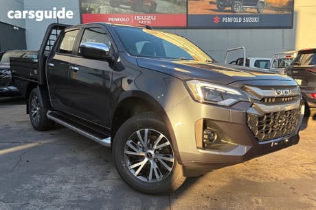 Grey 2026 Isuzu D-MAX Crew Cab Utility Ls-U (4X4)