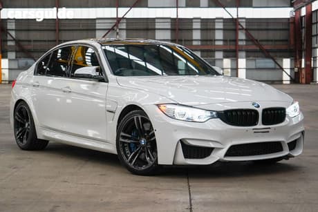 White 2016 BMW M3 Sedan