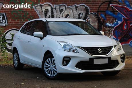 White 2022 Suzuki Baleno Hatchback Gl