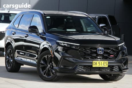 Black 2023 Honda CR-V Wagon E:Hev Rs (2Wd) 5 Seats