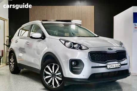 Silver 2017 Kia Sportage Wagon Si Premium (Fwd)