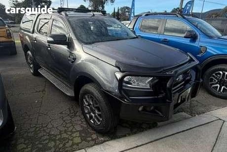 Grey 2017 Ford Ranger Dual Cab Utility Xlt 3.2 (4X4)