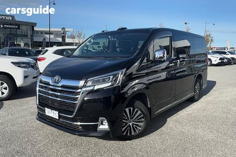 Black 2022 Toyota Granvia Wagon Vx (6 Seats)