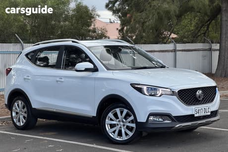 White 2023 MG ZS Wagon Excite