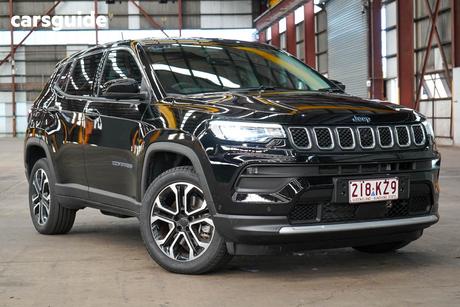 Black 2024 Jeep Compass Wagon Limited 4Xe (Phev)