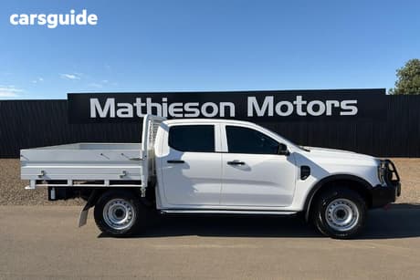 White 2022 Ford Ranger Double Cab Chassis Xl 2.0 (4X4)