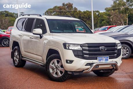 White 2022 Toyota Landcruiser Wagon Lc300 Gxl (4X4)