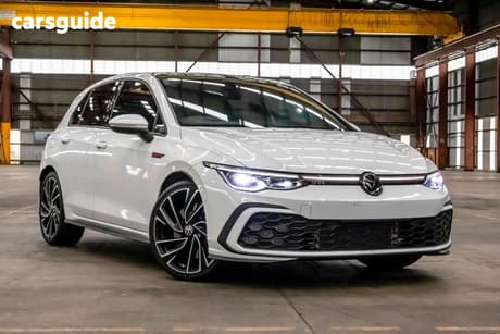 White 2024 Volkswagen Golf Hatchback Gti