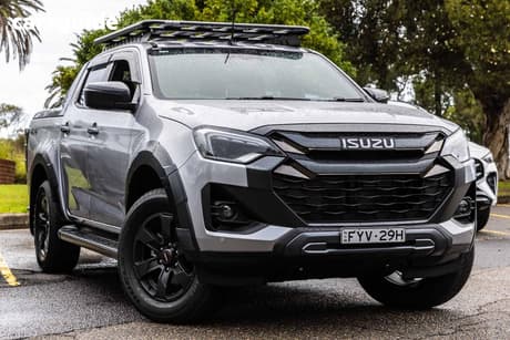 Silver 2025 Isuzu D-MAX Crew Cab Utility X-Terrain (4X4)