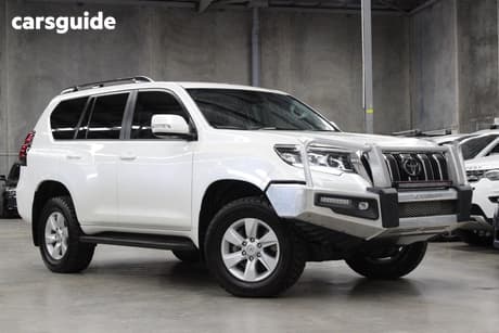 White 2022 Toyota Landcruiser Prado Wagon Gxl