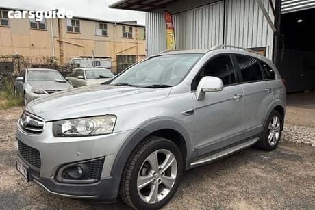 Silver 2014 Holden Captiva Wagon 7 Ltz (4X4)