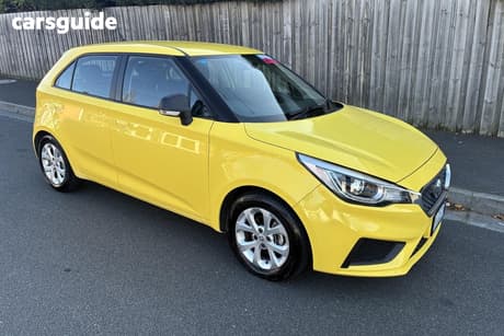 Yellow 2023 MG MG3 Hatchback Core