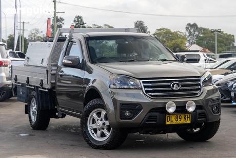 Grey 2020 Great Wall Steed Cab Chassis (4X4)
