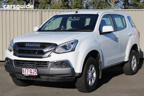 White 2021 Isuzu MU-X Wagon Ls-M (4X4)