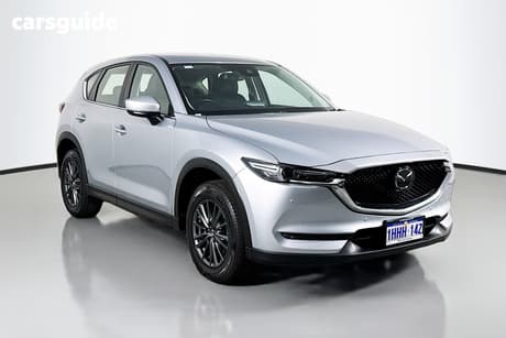 Silver 2021 Mazda CX-5 Wagon Touring (Awd)