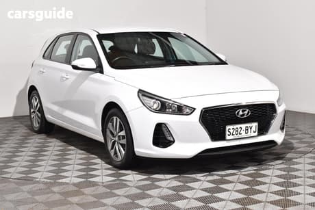 White 2018 Hyundai I30 Hatchback Active