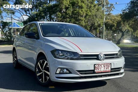 White 2018 Volkswagen Polo Hatchback 85Tsi Comfortline