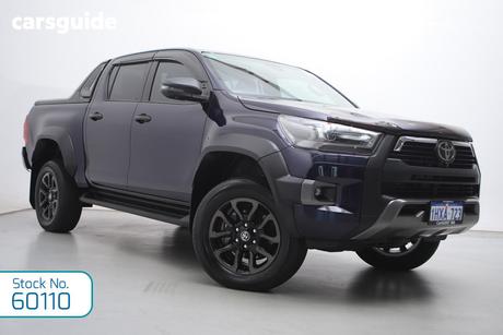 Blue 2023 Toyota Hilux Double Cab Pick Up Rogue (4X4)