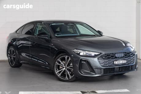 Grey 2025 Audi A5 Sedan Tfsi Quattro (200Kw)