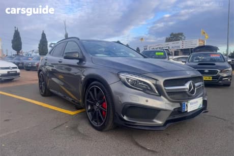 Grey 2016 Mercedes-Benz GLA45 Wagon 4Matic