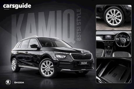 Black 2022 Skoda Kamiq Wagon Style 85Tsi