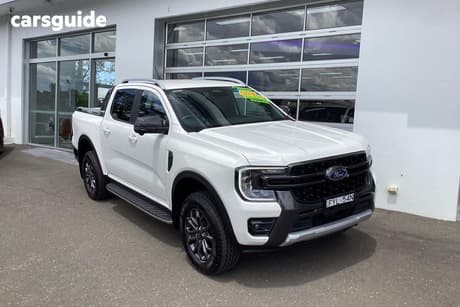White 2024 Ford Ranger Double Cab Pick Up Wildtrak 3.0 (4X4)
