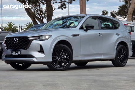 Silver 2026 Mazda CX-60 Wagon G40E Gt Hybrid