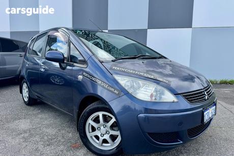 Blue 2007 Mitsubishi Colt Hatch ES