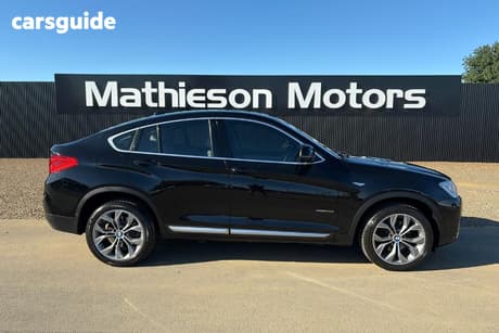 Black 2015 BMW X4 Coupe Xdrive 20I