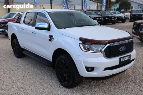 White 2021 Ford Ranger Double Cab Pick Up Xlt 2.0 (4X4)
