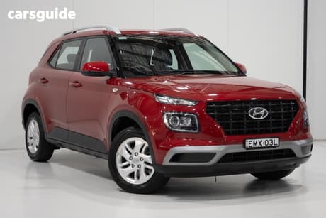 Red 2021 Hyundai Venue Wagon